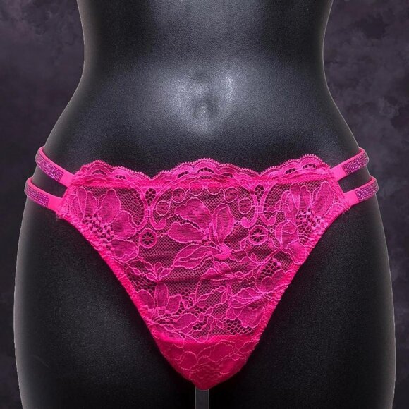 VS Shine Strappy Thong - Picture 1 of 4